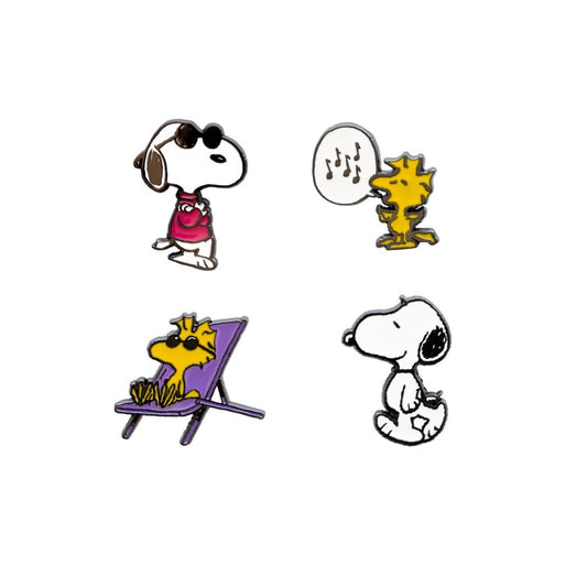 Snoopy Set Of 4 Pins