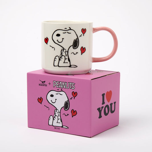 Snoopy I Heart You Mug