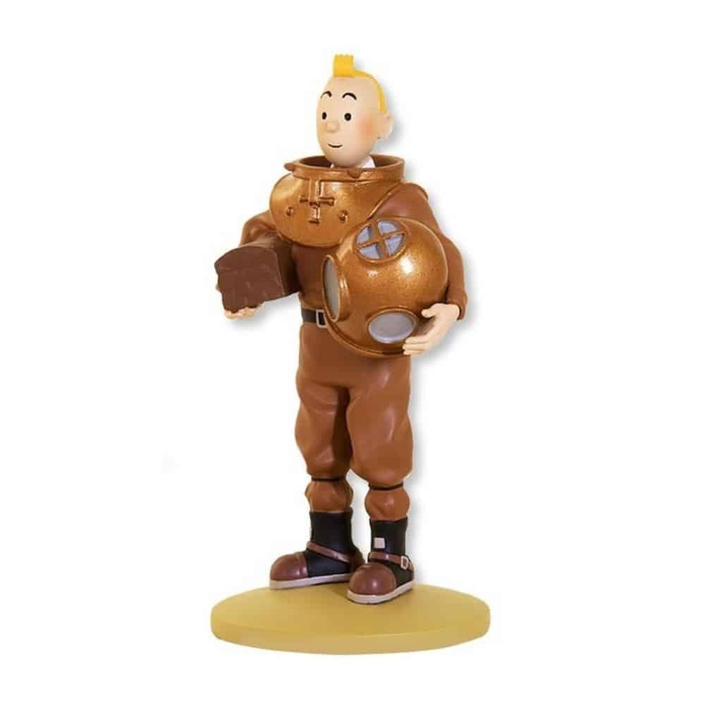 Polyresin Tintin Diver
