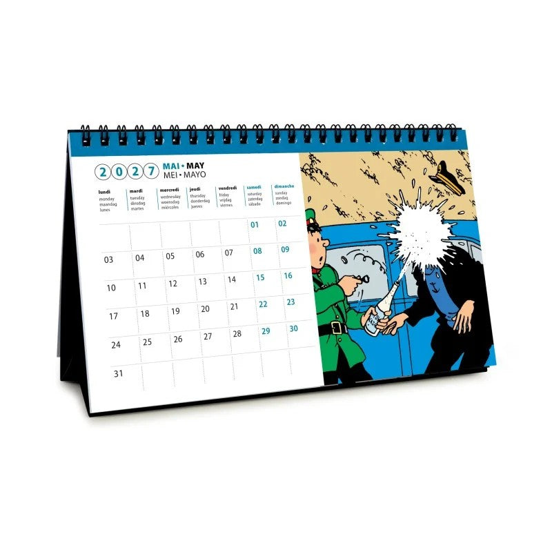 Tintin 2027 Desk Calendar