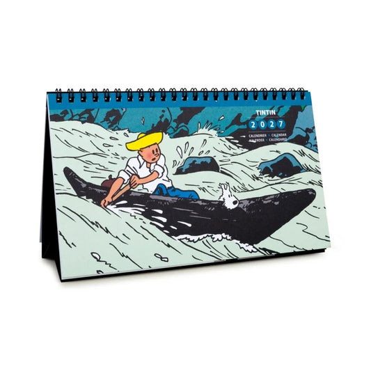 Tintin 2027 Desk Calendar