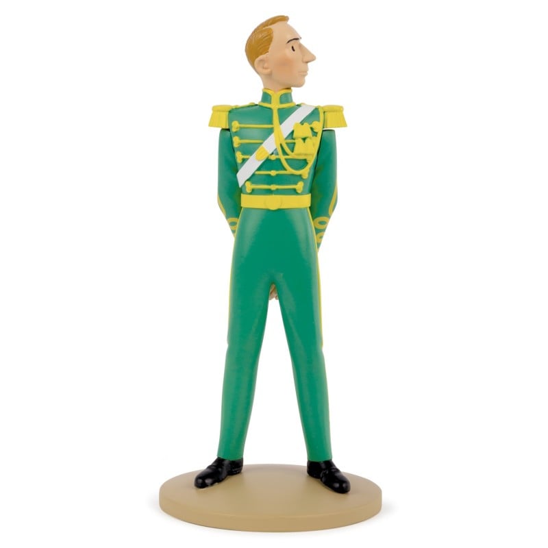 Herge in Green Suit
