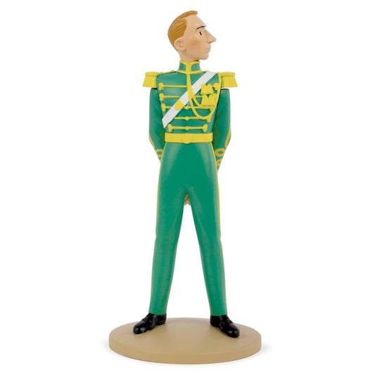 Herge in Green Suit