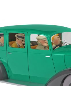 Alternative view of the green gangsters’ car – 1/24 model car