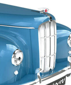 Alternative view of the blue morris 6